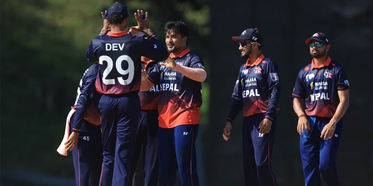 Aasif Sheikh's Century Lifts Nepal to 313 in ACC Premier Cup Final