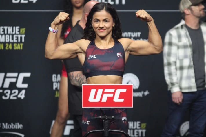 Natalia Silva and Wang Cong Weigh In for Vacant UFC Flyweight Title at UFC 332