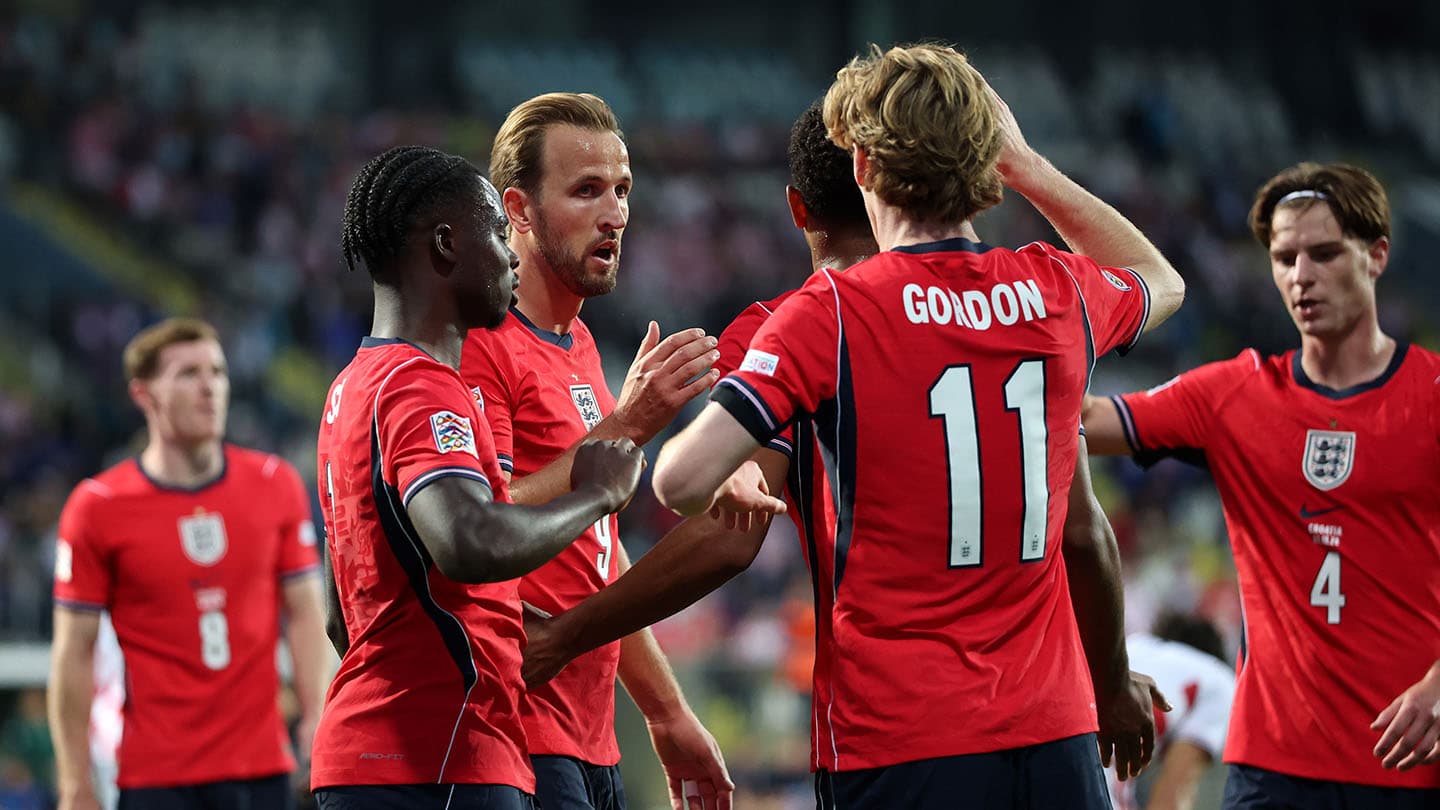 England Thrash Croatia 7-0 for Record Nations League Win